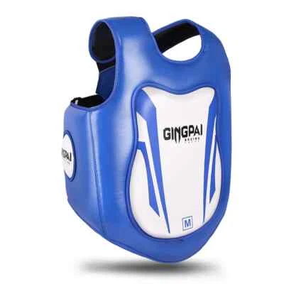 Boxing Body Protector Chest Guard Vest Kid MMA Kick Equipment Sanda Martial Arts - Image 1 of 4