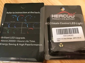 2 Pack HERCOO LED Lights Bulbs Kit of AC Climate Heater Control Compatiable  - Bild 1 von 5