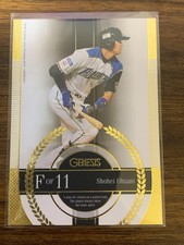2014 Shohei Ohtani BBM GENESIS Gold Foil Card Nippon-Ham Fighters MLB ANGELES