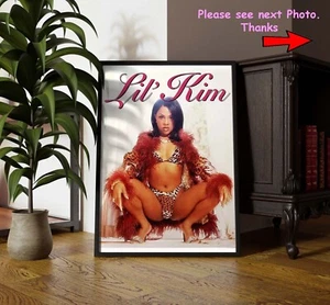 Lil' Kim Hard Core Music Album Poster, 1996 Rap Hip Hop Vintage 90s Music Poster - Picture 1 of 3