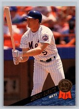 1993 Leaf #503 Jeromy Burnitz       New York Mets