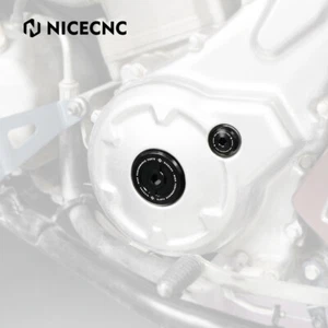 Aluminum Crankcase Cover Plugs Straight Screw For Yamaha Raptor 700 2006-2023 - Picture 1 of 9