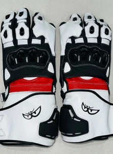 Berik Motorcycle Leather Racing Gloves Motorbike Sport Riding Biker Gloves CE - Picture 1 of 3