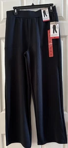 Pantalón Mondetta Damas Ultra Suave Pierna Ancha, 2 Bolsillos Laterales, Negro, Talla Mediana - Imagen 1 de 4