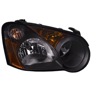 Headlight Halogen Black Right CAPA Fits 2005 Subaru Impreza Sedan RS WRX STi - Foto 1 di 9