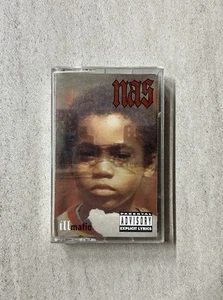 Nas Illmatic OG 1994 Cassette Tape TESTED 90s Rap Hip Hop 2Pac DMX Jay-Z 50 Cent - Picture 1 of 8
