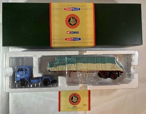 Corgi CC13105 Volvo F88 Sheeted Flatbed Trailer BRS Midland 1/50 Diecast - Picture 1 of 10