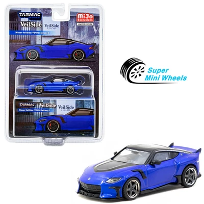 Nissan Veilside FFZ400 Fairlady Z 1:64 Tarmac Works - Azul - Exclusivo MiJo Foto 1 de 3