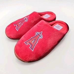 Bally Sports West Los Angeles Angels Red Men’s Slippers Size 44/45 U.S. 11 - Picture 1 of 6