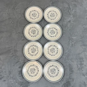 3 Lenox Temper-Ware Bread & Butter Plates 6 1/4" Blue Breeze Blue Floral Flowers - Picture 1 of 6