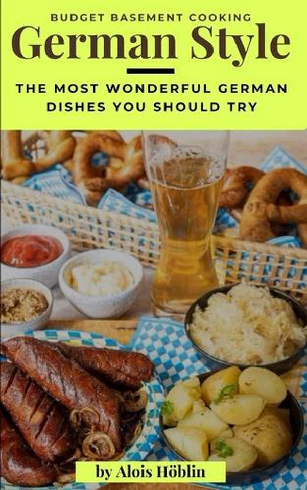 Budget Basement Cooking - German Style by Alois H?blin Paperback Book - Image 1 of 1