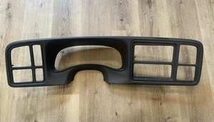 🔥 99-02 NBS SILVERADO SIERRA Truck SUV Cluster Dash Trim Radio Bezel Graphite - Picture 1 of 15