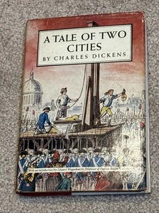 Modern Library A Tale of Two Cities Charles Dickens 1950 Hardcover Dust Jacket - Imagen 1 de 3