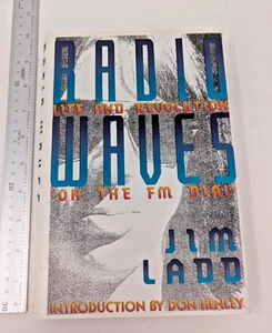 Radio Waves: Life and Revolution on the FM Dial by Jim Ladd SIGNED 1st Edition - Picture 1 of 8