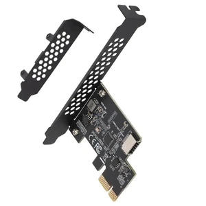 PCI-E To USB3.2 GEN1 Expansion Card 5Gbps Front Type-E A-Key Adapter for Mac - Afbeelding 1 van 14