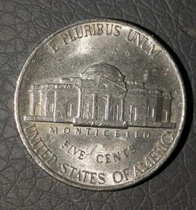 1989-P 5c Nickel Double Rim Obverse Error 4 Visible Steps Extra Shiny - Picture 1 of 12