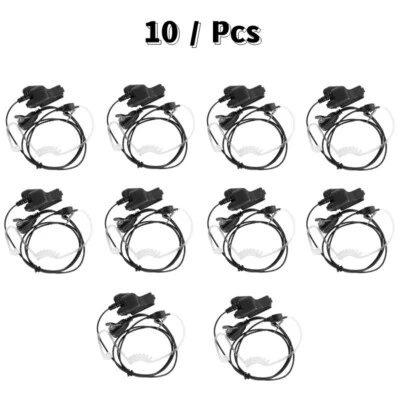 10X CT22-M7 2-Wire Clear Coil Surveillance Kit for MTS2000 XTS3500 XTS5000 Radio - Image 1 of 4