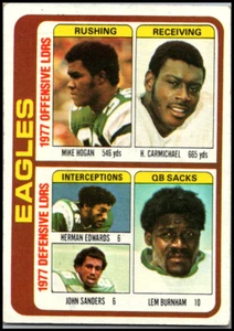 Topps #521 1978 Hogan, Carmichael, Edwards, Sanders y Burnham ¡ENVÍO GRATUITO! - Imagen 1 de 2