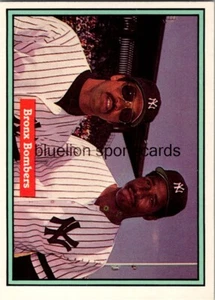 1982 Donruss #575 Reggie Jackson/Dave Winfield - Foto 1 di 2