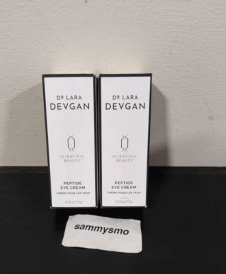 Crema de ojos con péptido Dr Lara Devgan 0,53 oz - x2 cajas Foto 1 de 4