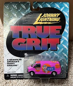 PEZ Johnny Lightning TRUE GRIT  2000 GMC 2500 Van CARDED New Gift Quality - Picture 1 of 5