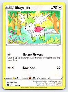 Tarjeta Pokémon Shaymin 115/159 Corona Zenith Poco Común - Casi Nueva - Imagen 1 de 2