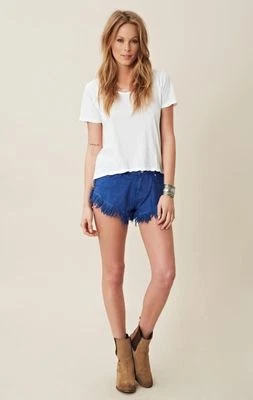 INSIGHT Denim AZUL Jean DIPPER SHORTS Recortes DISTRESS (25)  Foto 1 de 4