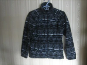 womens columbia fleece jacket S gray - Picture 1 of 4