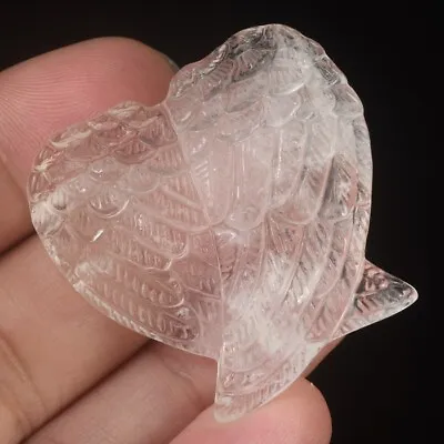 Alas De ángel De Cristal De Cuarzo Transparente Natural De 1,5   Curación Metafísica #37I12  • 1.10€