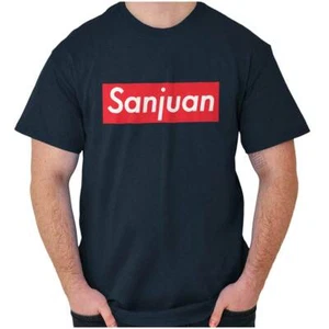 San Juan Boricua Puerto Rico Pride Nuyorican Womens or Mens Crewneck T Shirt Tee - Picture 1 of 10