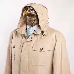 NWT $4350 Brunello Cucinelli Multi-Pockets Hooded Jacket Beige 44US/54IT/ XXL - Picture 1 of 24