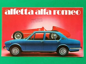 1974-75 Alfa Romeo ALFETTA 1.8 Sales Brochure UK Market - Picture 1 of 4