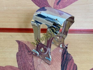 Protector de barro con soporte de montaje Su T500 Titan. Soporte guardabarros delantero Suzuki T500 1970-1975 - Imagen 1 de 8