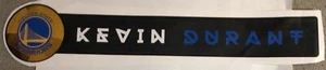 Kevin Durant Warriors Nameplate Fathead  NBA Vinyl Wall Graphics NEW 34.5”x6.5” - Picture 1 of 1