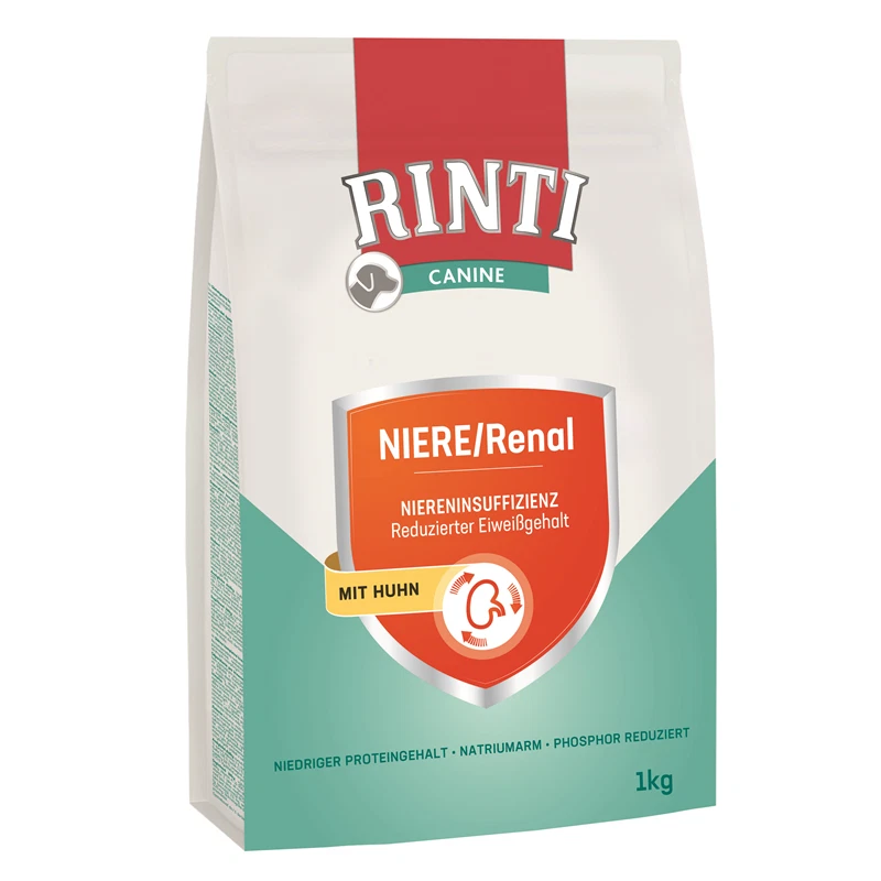 Rinti Canine Niere / Renal Huhn 4 x 1 kg  - Bild 1 von 1