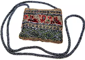 Bolso bandolera vintage de los años 2000 con cuentas de noche sobre el hombro bolso embrague objetivo - Imagen 1 de 22