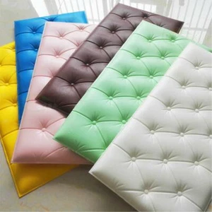 60x30cm 3D Foam Waterproof Self Adhesive Wall Sticker For Living Room Bedroom AN - Picture 1 of 18