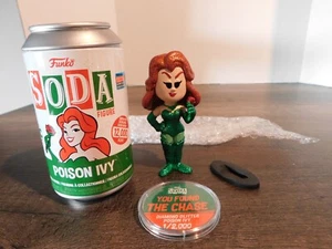 Diamond Glitter Poison Ivy - 1/2000 Chase Funko Soda With Pog In Can - Picture 1 of 2