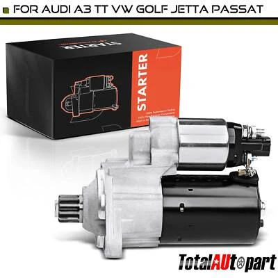 Motor De Arranque para Audi A3 TT Volkswagen GTI Jetta Beetle 1.1 kW 12 Voltios CCW 11T Foto 1 de 4