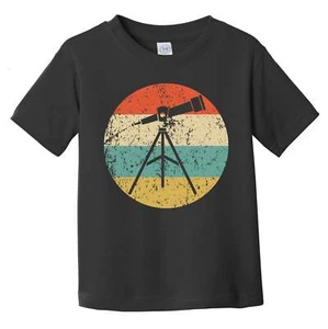 Camiseta Astronómica Telescopio Retro Ciencia Espacial Niño Pequeño - Imagen 1 de 2