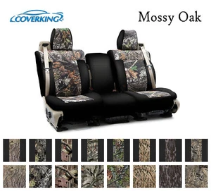 Coverking Custom Seat Covers Neosupreme Mossy Oak Camo - Choose Color And Rows - Picture 1 of 27