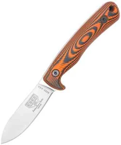 ESEE Ashley Emerson Game Knife Survival S35VN Stainless Steel Orange G10 Handle - Picture 1 of 5