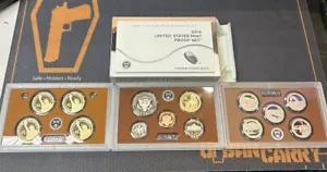 2014 S | Proof Clad Complete 14 Coin Set w Box & COA #45919Y - Picture 1 of 8