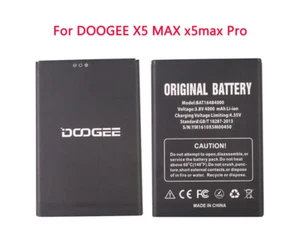 DOOGEE X5 MAX X5 MAX PRO 4000mAh Original Battery UK/EU Stock - Picture 1 of 2