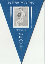 Tom Seaver 2013 Panini Cooperstown Pennants Blue #17