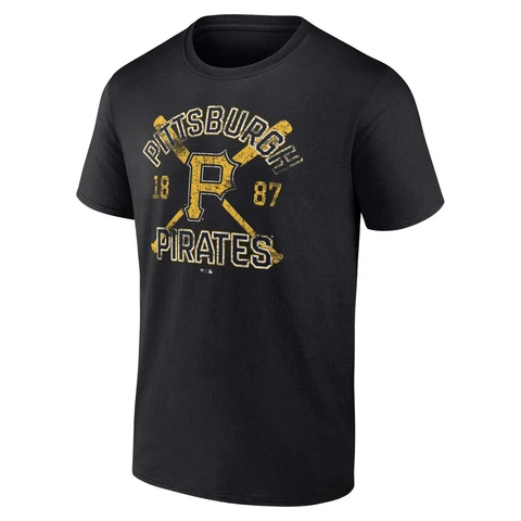Pittsburgh Pirates Baseball Team 2023  Black Second Wind T-Shirt Gift For Men Cover