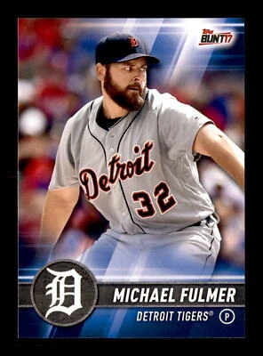 2017 Topps Bunt #137 Michael Fulmer Detroit Tigers Baseball Card - Image 1 of 2