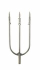 FIOCINA PESCA SUB BIG INOX SALVIMAR 3 O 5 PUNTE CON ALETTE MOBILI  FUCILE ASTA