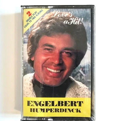 Engelbert Humperdinck Love's a Hit Tape Cassette 1986 Double Play Sealed NOS - Image 1 of 4