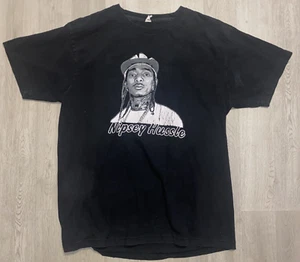 Nipsey Hussle T-Shirt Black Large Los Angeles Hip Hop Rap - Picture 1 of 11